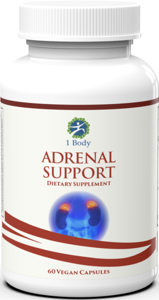 Adrenal Support (60 Vegan Caps) - 1 Body