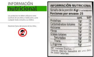 L Arginina GH (150Gr) - Star Nutrition - comprar online