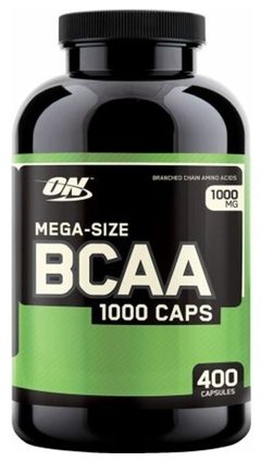 BCAA 1000 Mega Size (400 capsulas) - Optimun Nutrition
