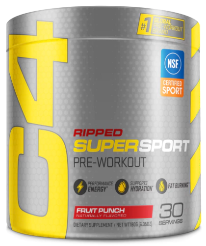 C4 Ripped Super Sport (30 servicios) - Cellucor