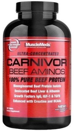 Carnivor Beef Aminos (300 Tabletas) - Musclemeds