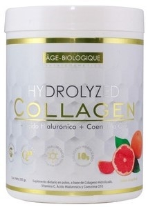 Colageno Hydrolizado + Acido Hyaluronico + Q10 (200 Gr) - Age Biologique