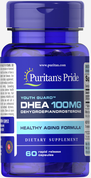 Dhea 100mg - 60 capsulas - Puritans Pride