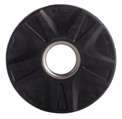 Discos Fundición Engomados 30 mm (2.5 Kg) - MM Fitness - comprar online