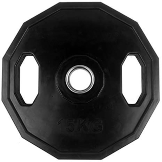DISCO FUNDICION OLIMPICO ENGOMADO 15KG - MM Fitness