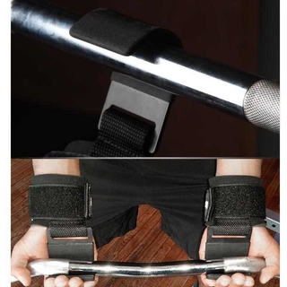 Gancho de Levantamiento Fuerza con velcro - MM Fitness - MMSuplementos