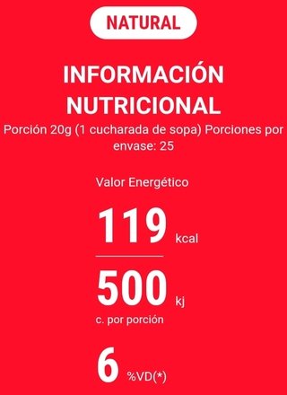 Hardy crema de maní natural x 380 G - comprar online