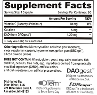 Histamine Digest (60 capsulas) - Diem - comprar online