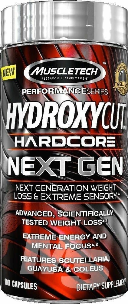 Hydroxycut Hardcore Next Gen (180 Caps) - Muscletech
