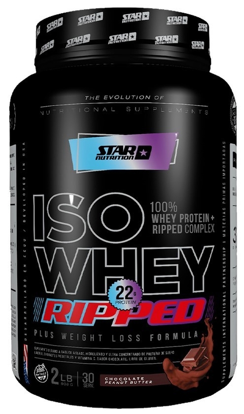 Iso Whey Ripped Evolution (1 Kg) - Star Nutrition