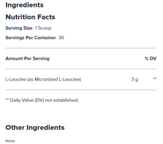 L Leucine x 30 servicios - Beyond Raw - comprar online