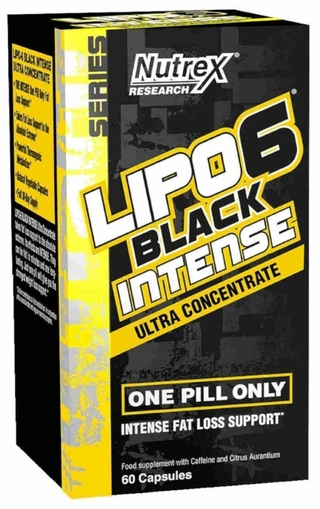 Lipo 6x Black Intense Ultra Concentrate (Formula para Argentina) (60 caps) - Nutrex