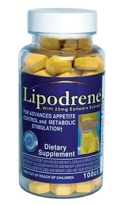 Lipodrene Amarillo (100 Comp) - Hi Tech