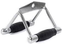 Manija Doble Triangulo Para Remo Polea - MM Fitness