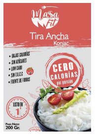 Masa Fit - Tira Ancha Konjac (200 gramos) - Smartdiet Argentina