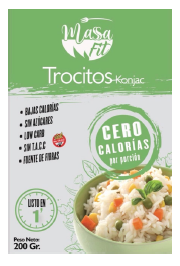 Masa Fit - Trocitos Konjac (200 gramos) - Smartdiet Argentina