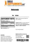 Melatonin (25 gr.) - Bulk Supplements - comprar online