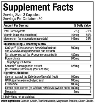 Muscle Builder PM (30 cap) - Muscletech - comprar online