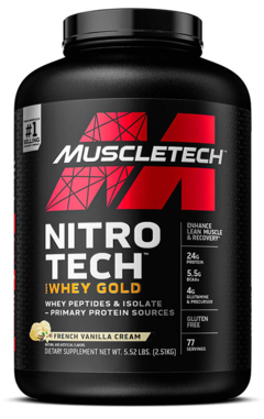 Nitro Tech Whey GOLD (5 lbs) - Muscletech