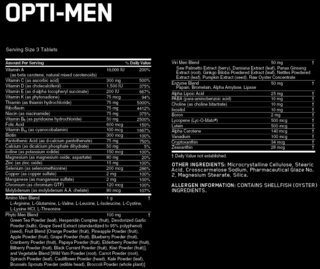 Optimen (240 Capsulas) - Optimum Nutrition - comprar online