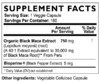 Peruvian Black Maca 30.000mg (180 vegan caps) - Mother Nature - comprar online