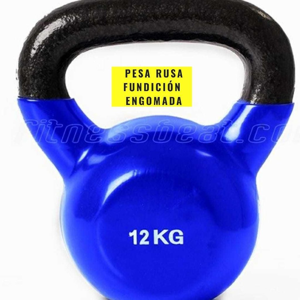 Pesa Rusa Kettlebell Importada 12 Kg Gym Fitness Crossfit