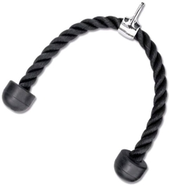 Soga Triceps Para Polea Con Topes - MM Fitness