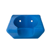 Soporte de barra Olimpica de pared rosado/azul - MM Fitness - MMSuplementos
