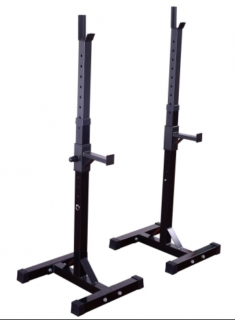 Soportes para Barras Regulable en altura LONG (hasta 400 Kg por par) LM - MM Fitness
