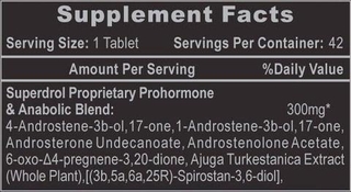 Superdrol (42 comp) - Hi Tech - comprar online