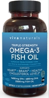Omega 3 Fish Oil (180 softgel) - Viva Naturals