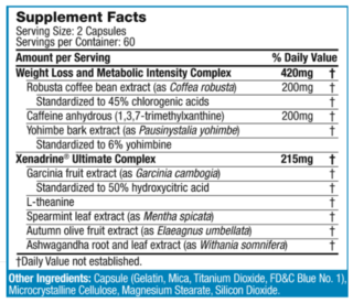 Xenadrine Ultimate (120 Cap) - Cytodyne - comprar online