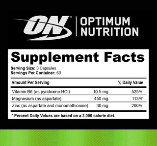 ZMA (180 Caps) - Optimum Nutrition - comprar online