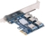 Adaptador Pcie 1x A 4 Usb Multiplicador Riser Mineria Cripto