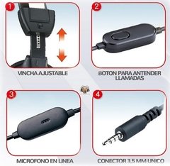 AURICULAR GENIUS CON MICROFONO M505X en internet