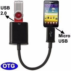 ADAPTADOR OTG MICROUSB PARA TABLET O CELULAR - comprar online