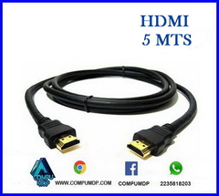 CABLE HDMI A HDMI 5MTS