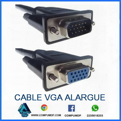 CABLE VGA  HEMBRA ALARGUE