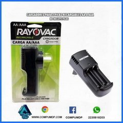 CARGADOR DE PILAS RAYOVAC