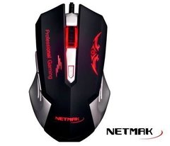 MOUSE GAMMER RETROILUMINADO NETMAK XENON - comprar online
