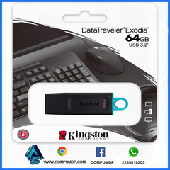 PENDRIVE KINGSTON EXODIA 64 GB