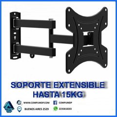 SOPORTE TV EXTENSIBLE HASTA 42"