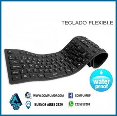 TECLADO FLEXIBLE/LAVABLE