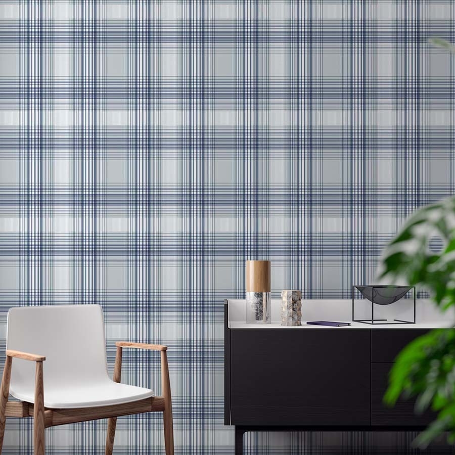 Papel de parede xadrez preto e cinza exclusivo  Grey plaid wallpaper,  Checker wallpaper, Plaid wallpaper