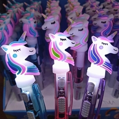 BIGGER - lapicera Unicornio LUZ RETRACTIL x36 - comprar online