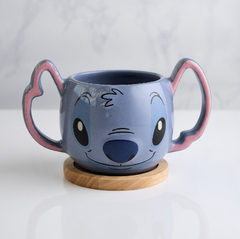 TAZA STITCH OREJAS 3D