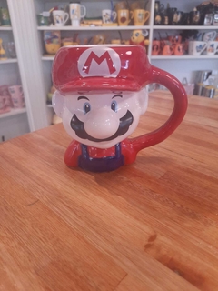 TAZA MARIO BROSS CUERPO 3D - comprar online