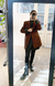 Blazer Erin Print Ladrillo