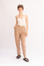 Pantalón Pinzado Eva Beige 100PRE
