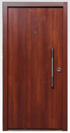Puerta de entrada foliada